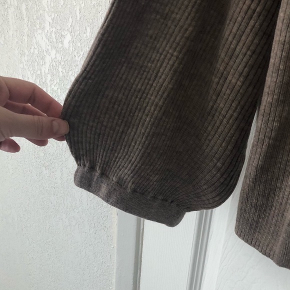 SPLENDID Georgia Ribbed Sweater Ash Large - Picture 4 of 6